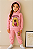Conjunto infantil Menina Capivara Rosa - Imagem 1