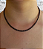Colar Choker de Hematita Oval e Prata 925 P - Imagem 2
