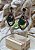 Brinco Turco Prata 925 e Bronze Verde e Cristal 12g - Imagem 4