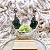 Brinco de Prata 925 com Marcassitas e Pedra Ágata Verde 4 cm - Imagem 5