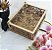 Caixa para convites Casamento Padrinho mdf cru 18 x 15 x 8cm. - Imagem 1