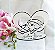Decoração De Mesa Casamento/ Bodas Personalizada Mdf Crú Coração - Imagem 1