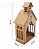 Oratório Capela Igreja Mdf Crú Decoração Provençal 30 Cm - Imagem 4