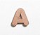 Alfabeto 6 Jogos De Letras De A A Z Mdf Crú 4 Cm. - Imagem 2