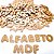 Alfabeto 6 Jogos De Letras De A A Z Mdf Crú 4 Cm. - Imagem 4