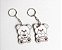 Kit 50 Chaveiros Chá de Bebê Ursinho Charmoso Personalizado. - Imagem 3