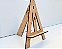 Mini Cavalete Mdf Natural 3mm Decoração Artesanato - Imagem 1