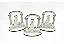 Kit Lembrancinhas Casamento/bodas Centro De Mesa Mdf Madeira - Imagem 2