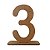 Kit 10 letras a sua escolha, Letras, Números e Símbolos de Mesa 10 cm, Base, Eventos, Aniversários, MDF Laser. - Imagem 9