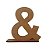 Kit 10 letras a sua escolha, Letras, Números e Símbolos de Mesa 10 cm, Base, Eventos, Aniversários, MDF Laser. - Imagem 5