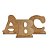 Kit 10 letras a sua escolha, Letras, Números e Símbolos de Mesa 10 cm, Base, Eventos, Aniversários, MDF Laser. - Imagem 1