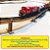Kit rampa ferreomodelismo escala HO 1/87 71 peças 98mm. MAQUETES DIORAMAS "inclinação 2 graus" - Imagem 2