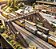 PASSARELA DE PEDESTRES MODULAR FERROMODELISMO ESCALA HO 1;87 MAQUETES E DIORAMAS P PINTURA - Imagem 1