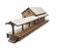 KIt 5 Peças para Maquetes ferromodelismo HO 1:87 em MDF p Pintura - Imagem 4