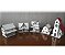Kit personalizado ferromodelismo 10 peças  escala 0 - Imagem 2