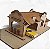Posto de Combustível Antigo escala H0 1:87 mdf corte Laser Ferromodelismo/ Maquetes/ Dioramas p/ Pintura - Imagem 3