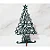 Árvore de Natal Decoração de Mesa MDF Cortado a Laser - Imagem 2