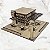 Cafeteria Miniatura - Ho 1:87 Maquetes/ Modelismo mdf p/ Pintura Decoração Ferreomodelismo Mdf - Imagem 5