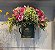 Box Verde Musgo Flores Nobres P - Imagem 1