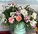 Box Flower Acqua P | Arranjo Exclusivo com Flores Nobres - Imagem 1