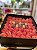 Box Pretta Quadrada Rosas Cor-de-Rosa e Macarons - Imagem 1
