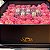 Box Pretta Quadrada Rosas Cor-de-Rosa e Macarons - Imagem 2