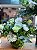 Dois Arranjos Branco e Verde para Decoração - Imagem 2