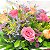 Buquê Encanto Vibrante – 12 Rosas Pink e Laranja - Imagem 3