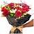 Buquê Alfa Barra – 24 Rosas Colombianas Vermelhas - Imagem 3