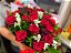 Buquê com 24 Rosas Vermelhas - Imagem 2
