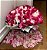 Kardashian´s Two – Buquê 300 Rosas com 2 Balões de Coração e 1 Saco de Pétalas Naturais - Imagem 1