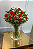 Vaso de vidro 25cmX12cm - Imagem 2