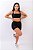 Top Sky e Short Recorte Preto - Imagem 1