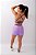 Top Bella e Short Recort Lilás/Cinza - Imagem 3
