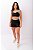 Top Bella e Short Recorte Preto/Skyblue - Imagem 1