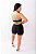Top Bella e Short Recorte Preto/Skyblue - Imagem 2