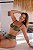 Top Tabata e Tanga Hot Pant Verde Militar - Imagem 1