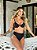 Top Balli e Tanga Hot Pant Preto - Imagem 1