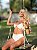 Top Kallas e Tanga Hot Pant OffWhite - Imagem 1