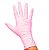 LUVA NITRILICA ROSA PCT COM 10 UNI TAM P PLIN COSMETICOS - Imagem 1