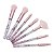 KIT COM 7 PINCEIS PARA MAQUIAGEM ALLEVA - Imagem 2