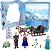 Playset Disney Frozen Histórias 6 Figuras Mattel HLX04 - Imagem 2