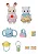 Amigos Do Jardim Da  Infância Caminhando Juntos - Sylvanian Families-Epoch 5747 - Imagem 3