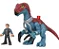 Imaginext Jurassic World Dominion Therizinosaurus e Owen Fisher-Price - GVV63 - Mattel - Imagem 2