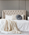 CABECEIRA DUBAI + RECAMIER FIRENZE  - KING - LINHO NUDE CLARO 3005 - BONAN - Imagem 1