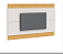 PAINEL CLASSIC 2.2 NATURE/OFF WHITE - IMCAL - Imagem 1