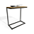 MESA DE APOIO INDUSTRIAL FREIJO/PRETO FOSCO - KAPPESBERG - Imagem 3