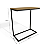 MESA DE APOIO INDUSTRIAL FREIJO/PRETO FOSCO - KAPPESBERG - Imagem 2
