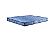 COLCHAO PORTAL CASAL 120x1880x1380 ESPUMA SUPREME D20 ROTA 66 AZUL - Imagem 1