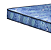 COLCHAO PORTAL CASAL 120x1880x1380 ESPUMA SUPREME D20 ROTA 66 AZUL - Imagem 3